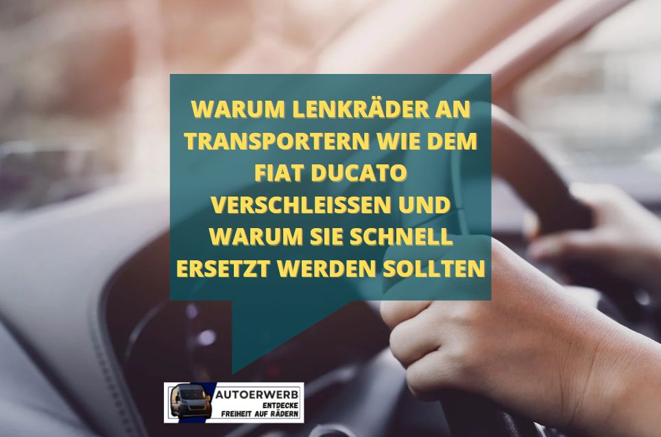 Warum Lenkräder an Transportern wie dem Fiat Ducato verschleißen und warum sie schnell ersetzt werden sollten