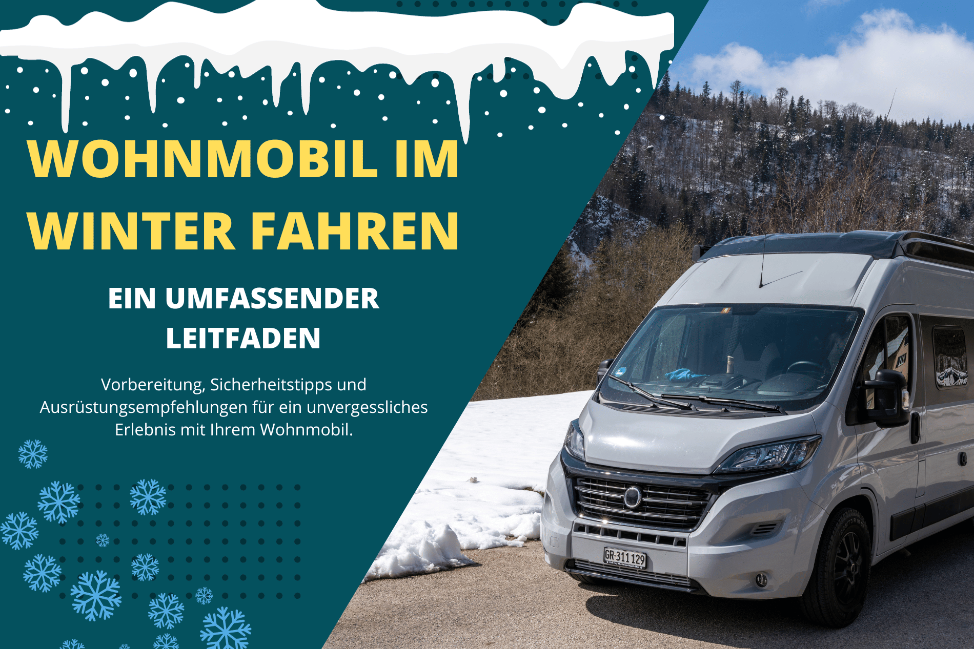 wohnmobil im winter fahren